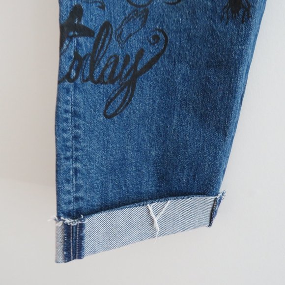 MOTHER SUPERIOR The Scrapper Cuff Ankle Fray NWT - Picture 9 of 15